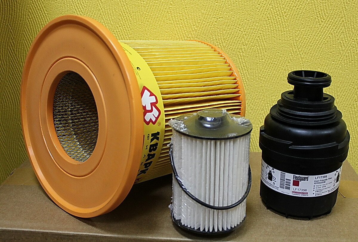 Замена топливных, воздушных фильтров и спец.жидкостей